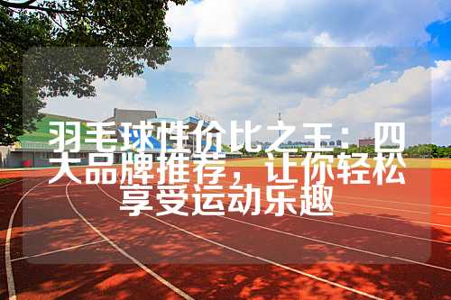 羽毛球性价比之王：四大品牌推荐，让你轻松享受运动乐趣