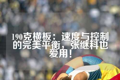 190克横板：速度与控制的完美平衡，张继科也爱用！