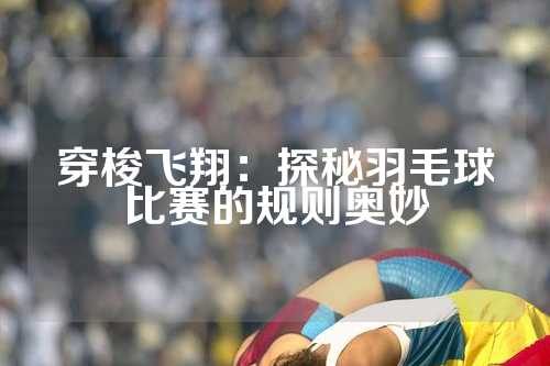 穿梭飞翔：探秘羽毛球比赛的规则奥妙