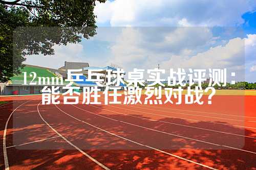 12mm乒乓球桌实战评测：能否胜任激烈对战？