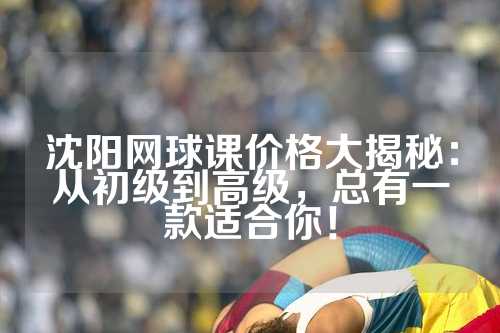 沈阳网球课价格大揭秘：从初级到高级，总有一款适合你！
