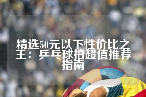 精选50元以下性价比之王：乒乓球拍超值推荐指南
