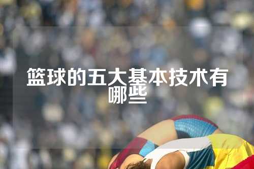 篮球的五大基本技术有哪些