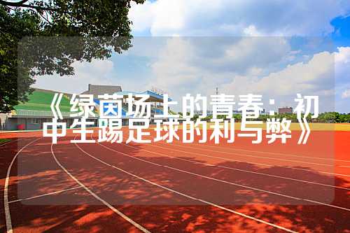 《绿茵场上的青春：初中生踢足球的利与弊》